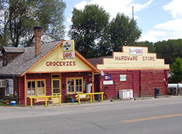 riverside garage and cabins wyoming store photo